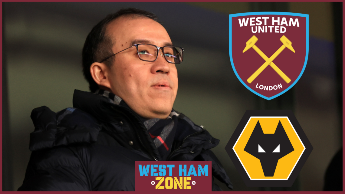 Wolves chairman Jeff Shi reacts to West Ham controversy