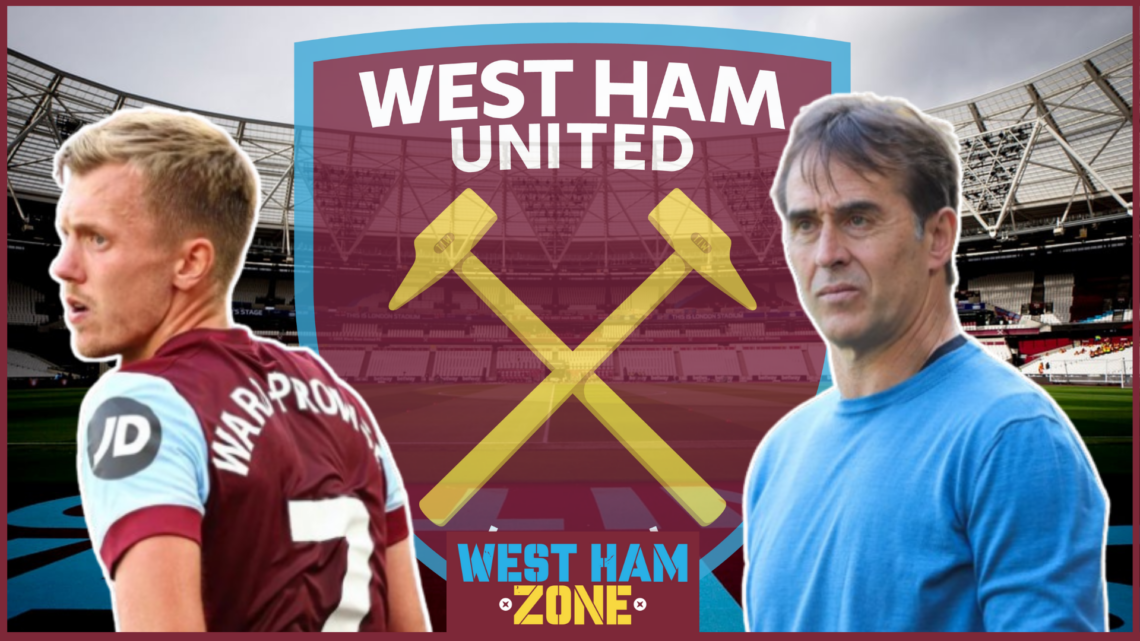 James Ward-Prowse, Julen Lopetegui, West Ham badge