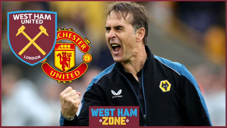 West Ham United Manchester United June Lopetegui