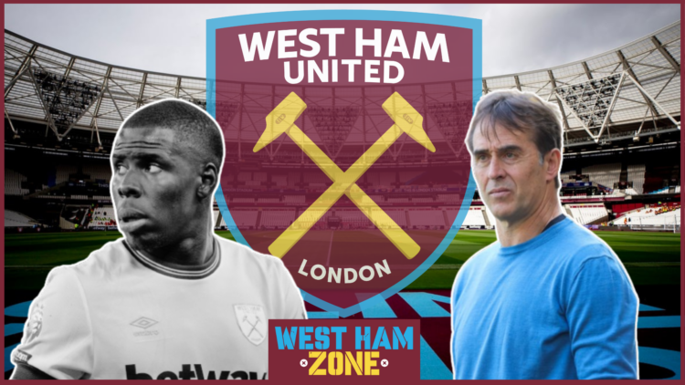 Kurt Zouma, Julen Lopetegui, West Ham badge