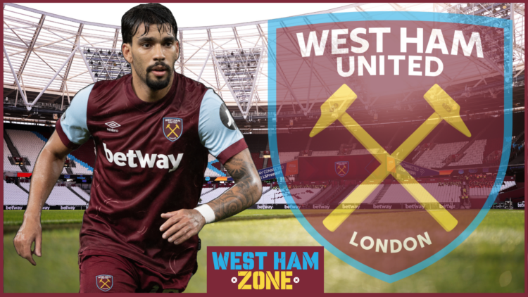 Lucas Paqueta, West Ham badge, The FA