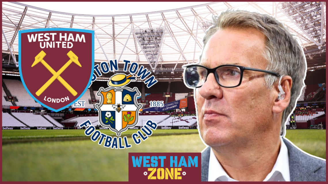 Paul Merson West Ham United Luton Town
