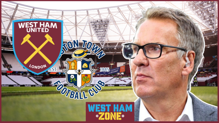 Paul Merson West Ham United Luton Town