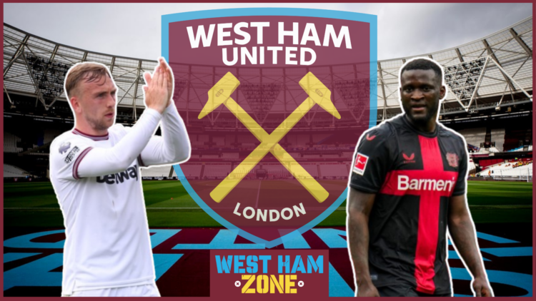 Victor Boniface, Bayer Leverkusen, Jarrod Bowen, West Ham badge
