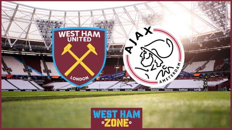 West Ham United London Stadium Ajax