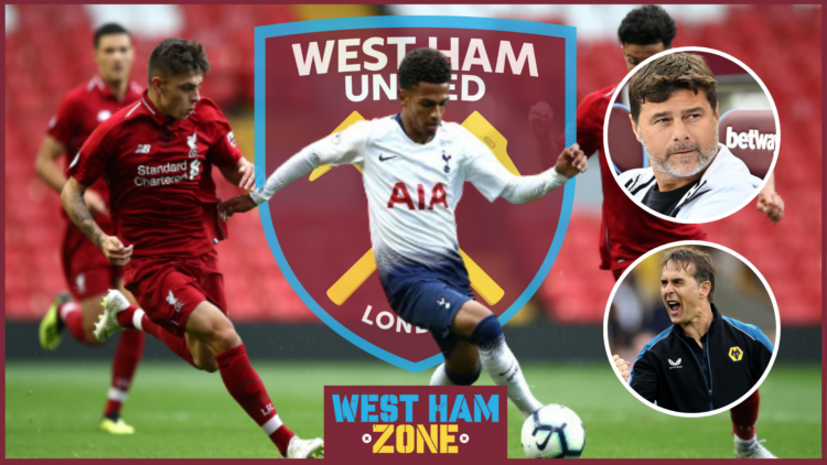 West Ham Edwards Pochettino Lopetegui