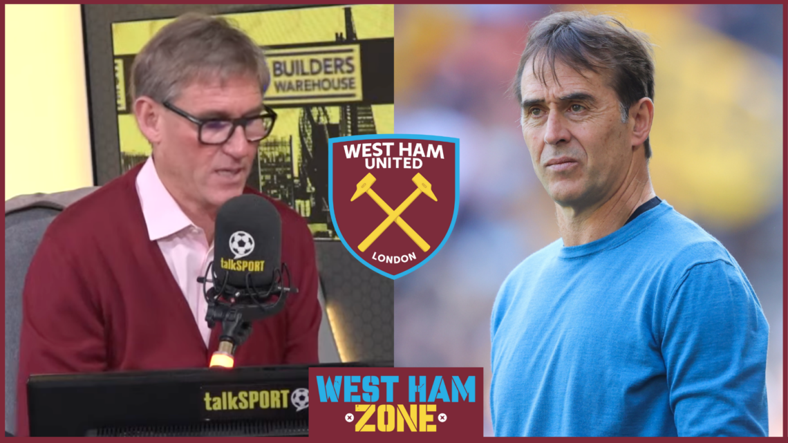 West Ham Julen Lopetegui Simon Jordan