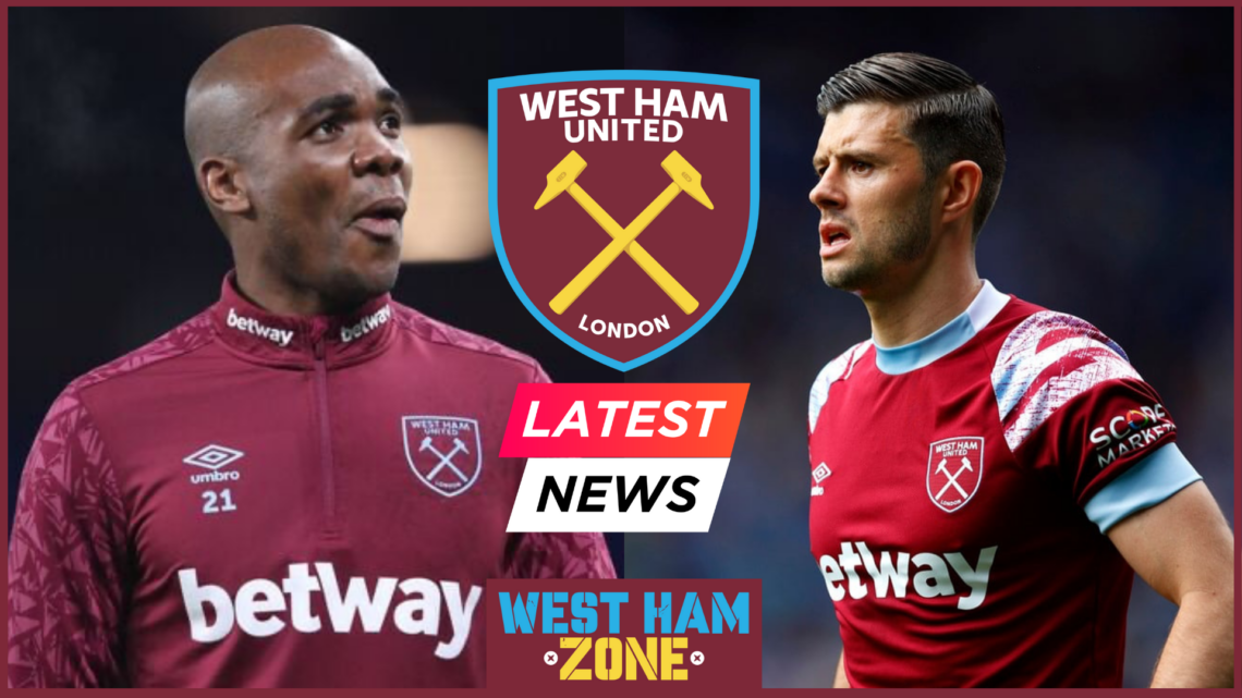 Angelo Ogbonna Aaron Cresswell West Ham United