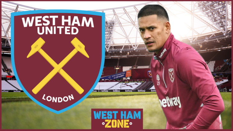 West Ham United Alphonse Areola