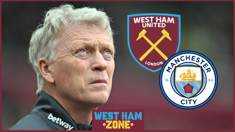West Ham United David Moyes Manchester City