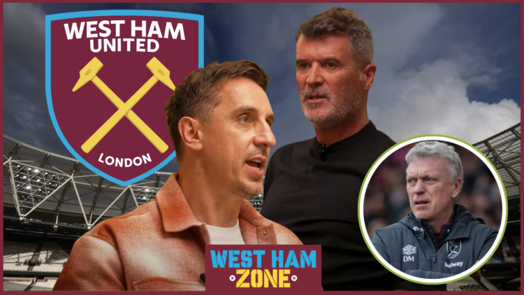 Roy Keane, Gary Neville, David Moyes, West Ham