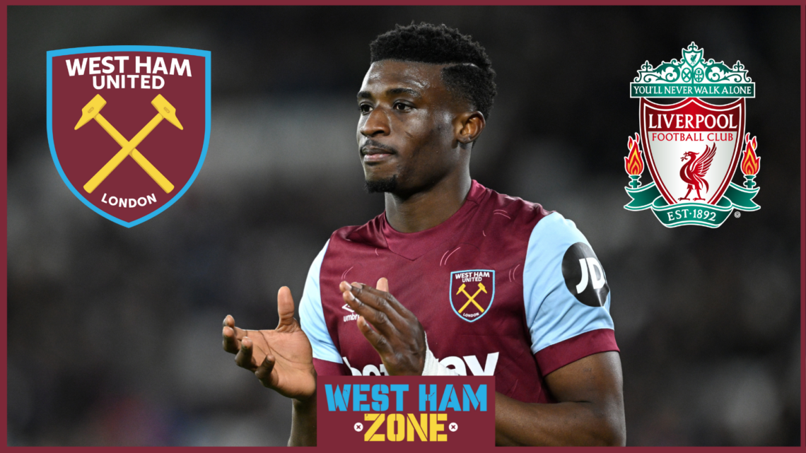 West Ham United Mohammed Kudus Liverpool