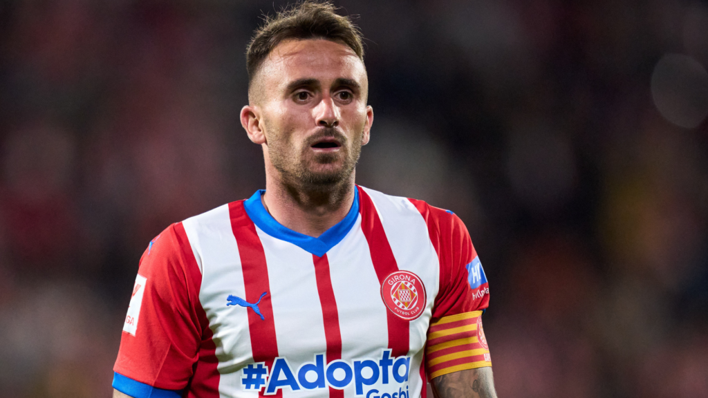 West Ham target Aleix Garcia in action during his previous stint at Girona.