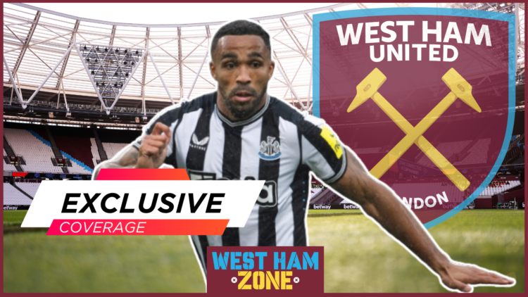 Callum Wilson, West Ham badge