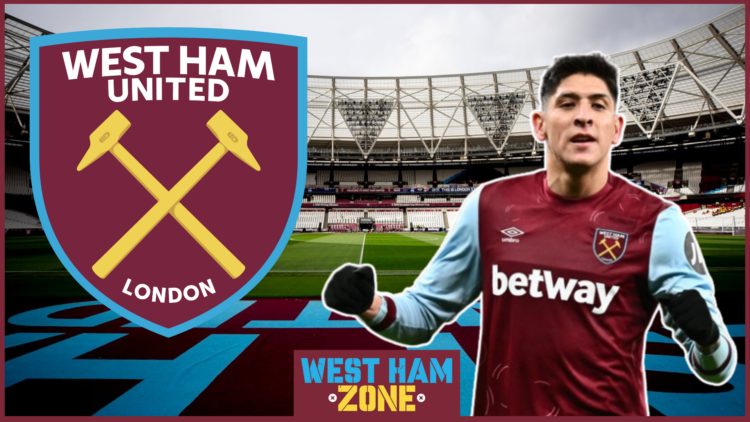 Edson Alvarez, West Ham badge
