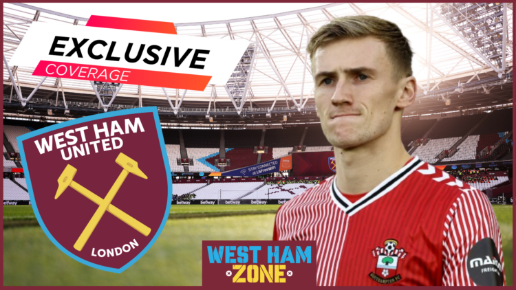 Flynn Downes, West Ham badge