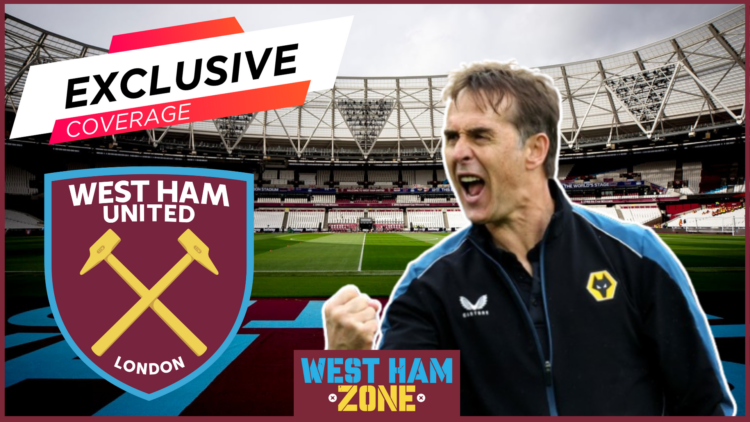 Julen Lopetegui, West Ham badge
