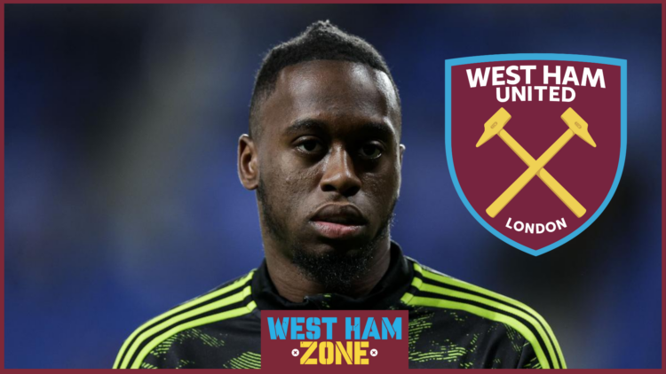 West Ham United crest, Aaron Wan-BIssaka