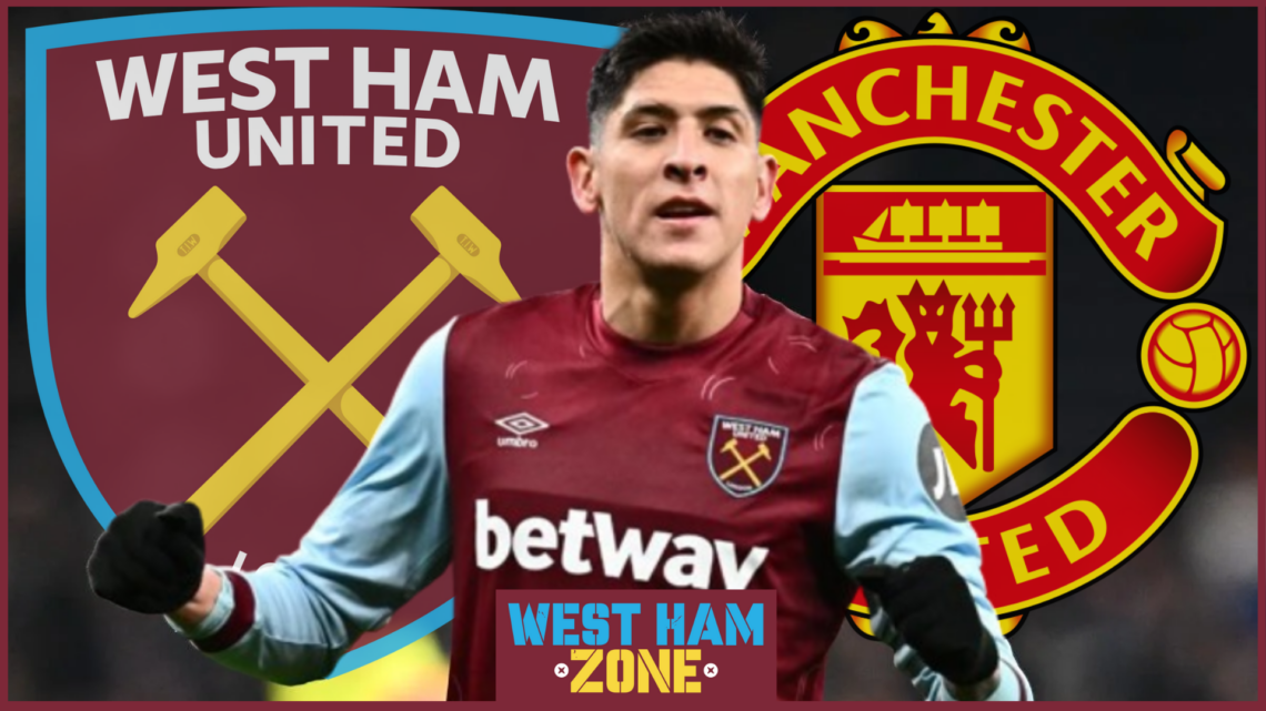 West Ham Manchester United Alvarez