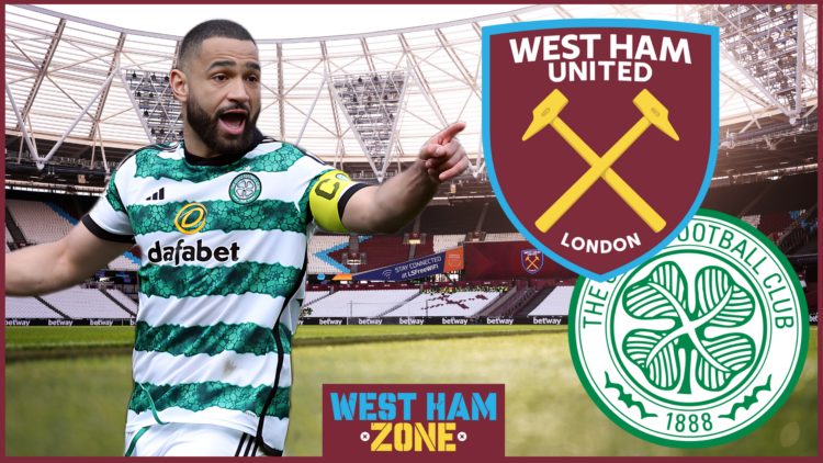 West Ham United Celtic Cameron Cartier Vickers