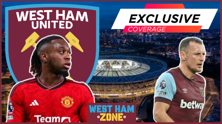 Aaron Wan-Bissaka, Vladimir Coufal, West Ham badge