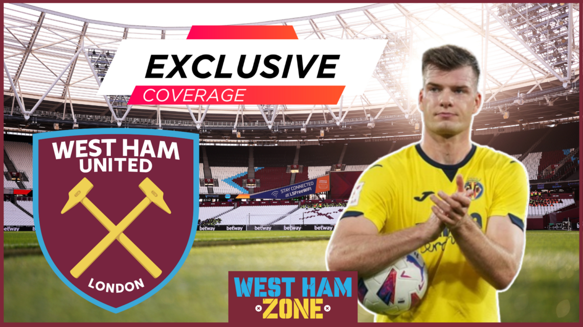 Alexander Sorloth, West Ham badge