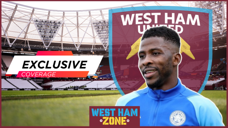 Kelechi Iheanacho, West Ham badge