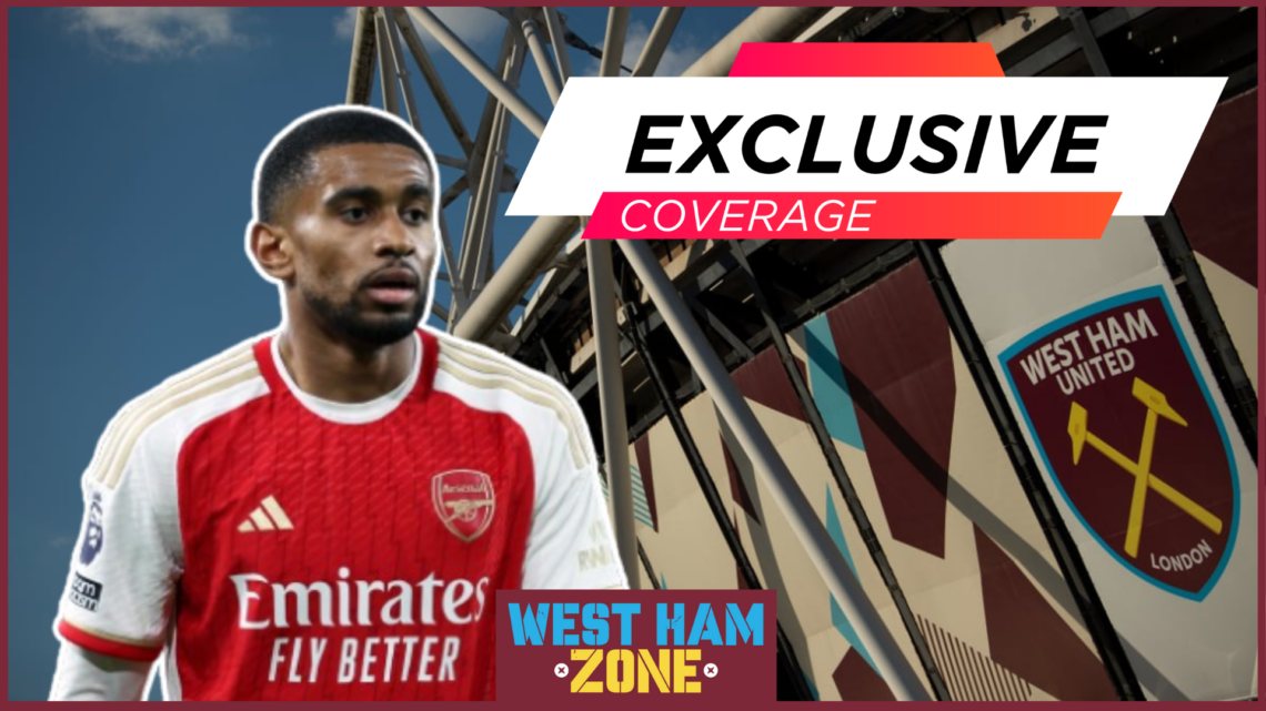 Reiss Nelson, West Ham badge