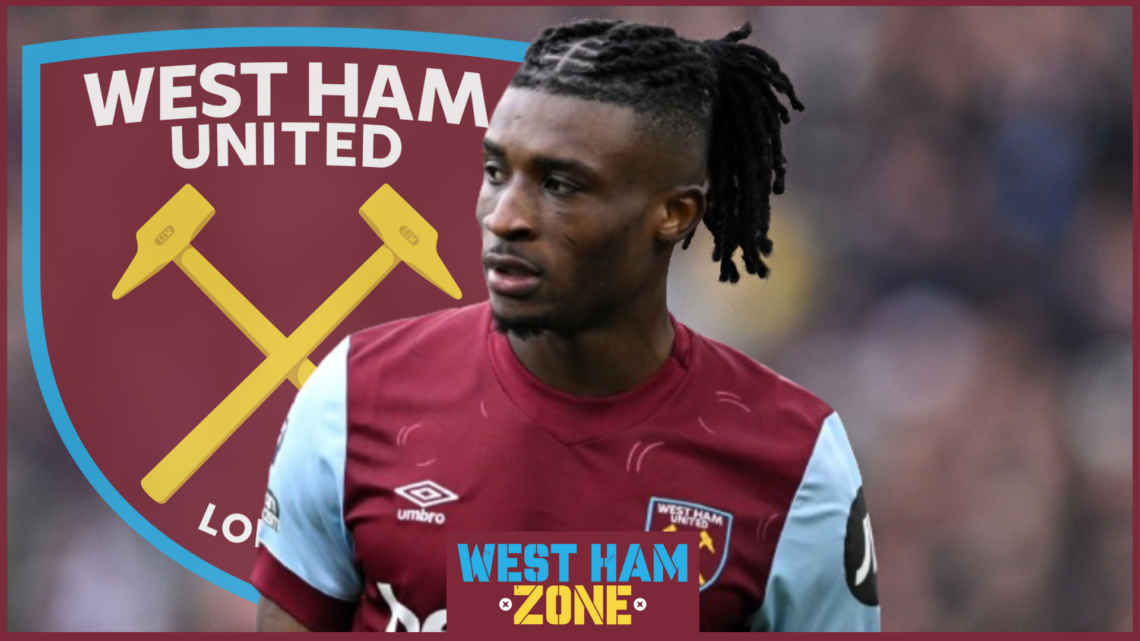 West Ham badge, Mohammed Kudus