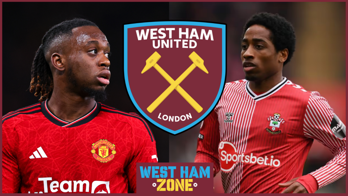 West Ham United Aaron Wan-Bissaka Kyle Walker-Peters