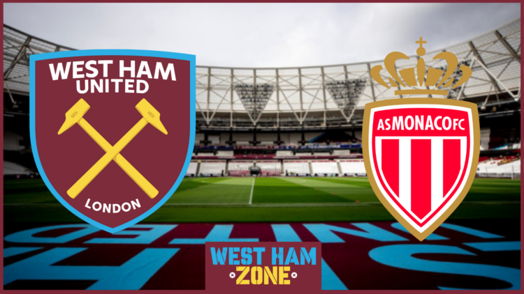 West Ham, Monaco badges
