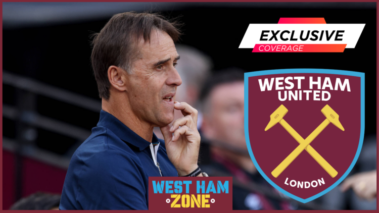Julen Lopetegui, West Ham badge