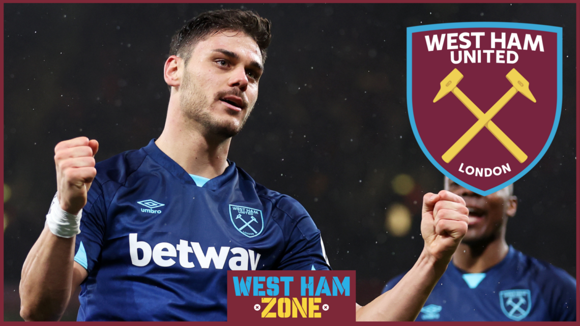 Konstantinos Mavropanos, West Ham badge