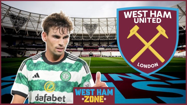 Matt O'Riley, West Ham badge