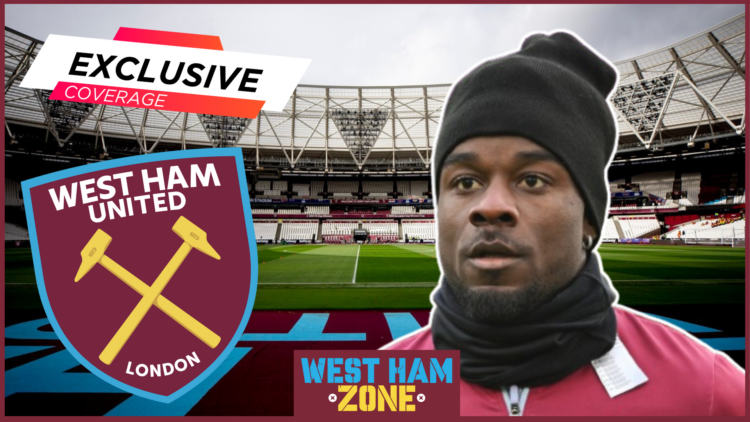 Maxwel Cornet, West Ham badge