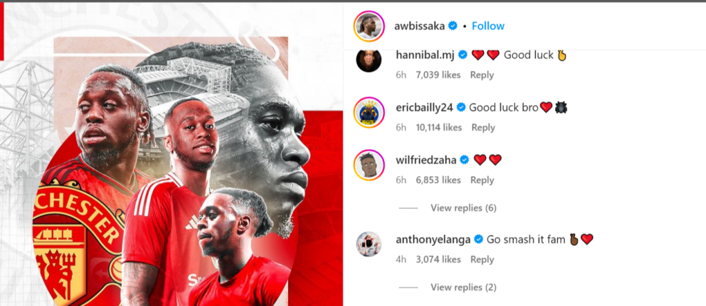 Aaron Wan-Bissaka Instagram