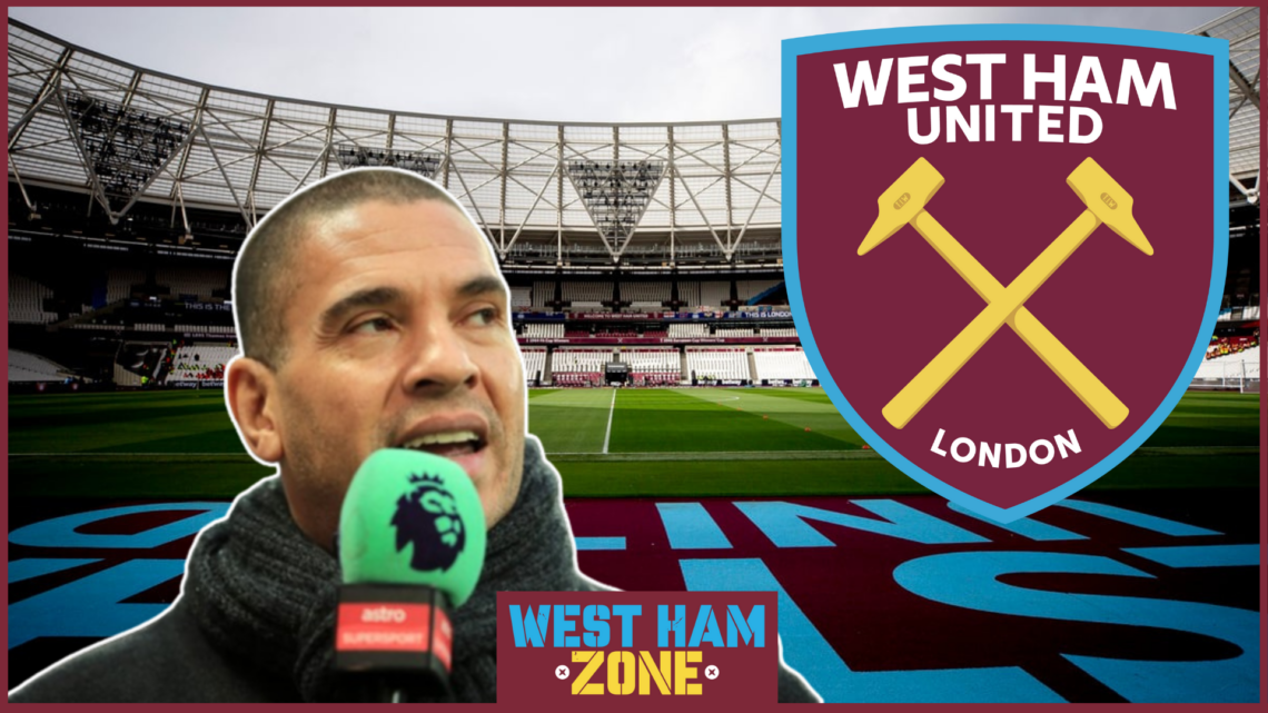 Stan Collymore, West Ham badge