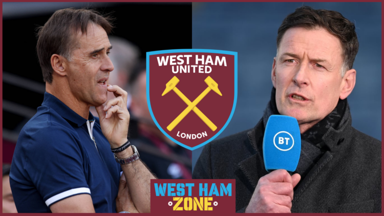 Chris Sutton Julen Lopetegui West Ham