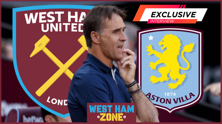 West Ham Aston Villa Lopetegui