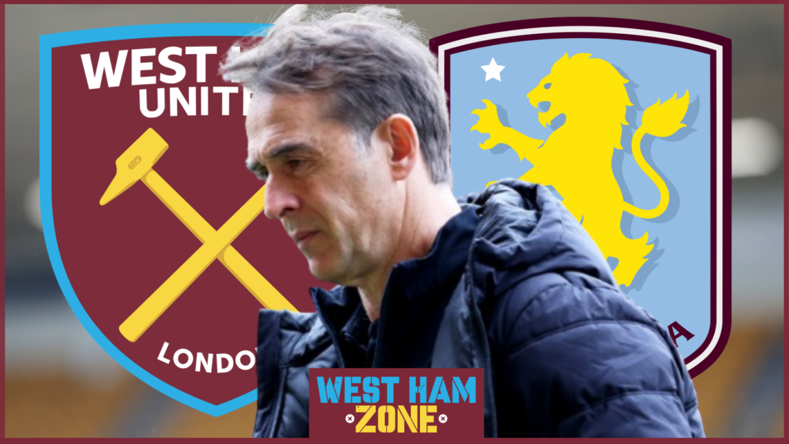 West Ham Aston Villa Lopetegui