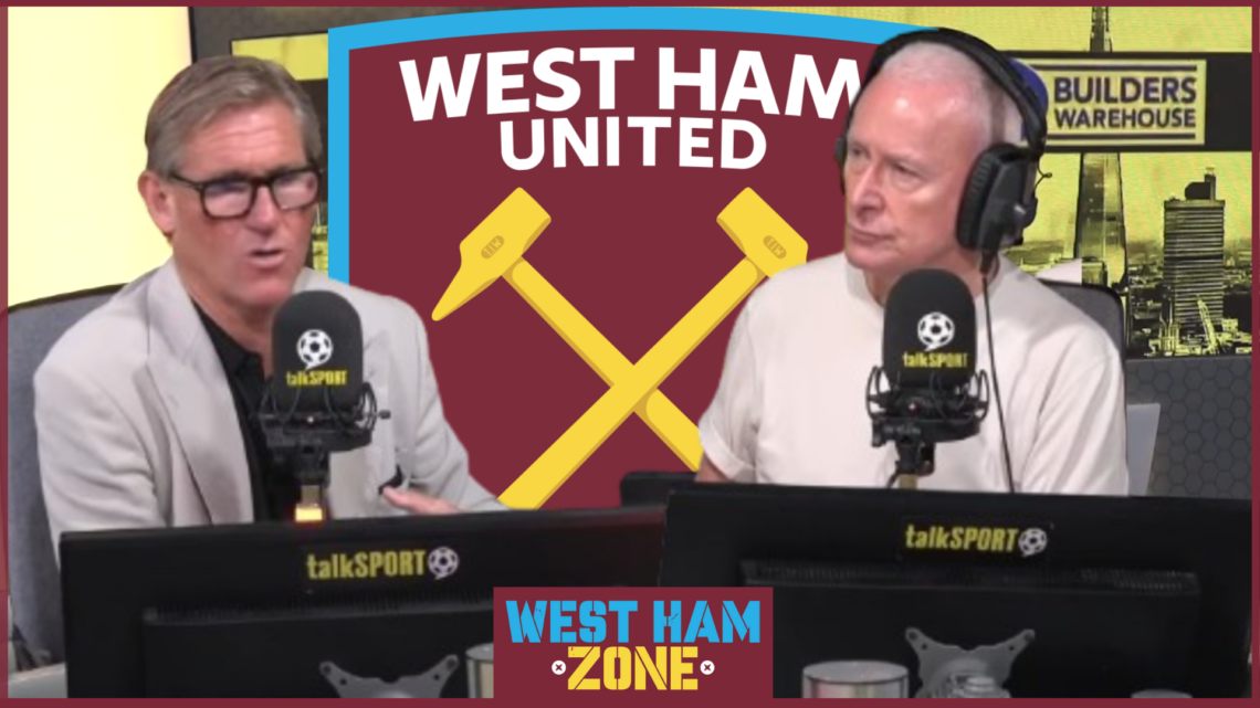 West Ham United badge, Simon Jordan, Jim White