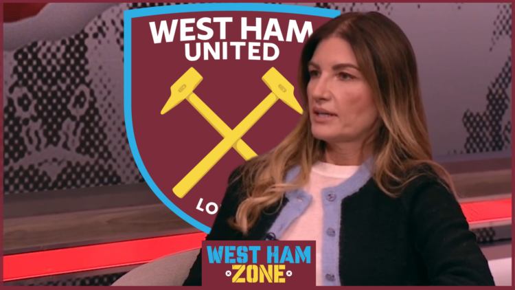 West Ham badge, Karren Brady