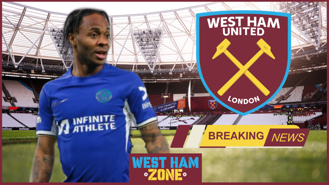West Ham United Raheem Sterling