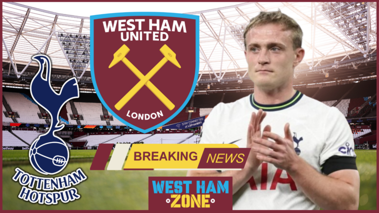 West Ham United Tottenham Oliver Skipp