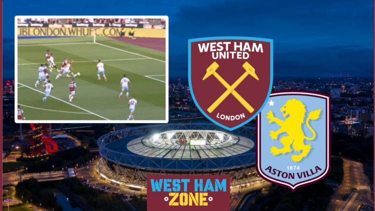 West Ham badge, Aston Villa badge