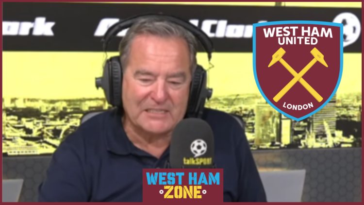 Jeff Stelling, West Ham