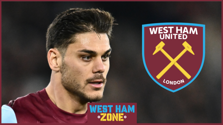 Konstantinos Mavropanos, West Ham United badge