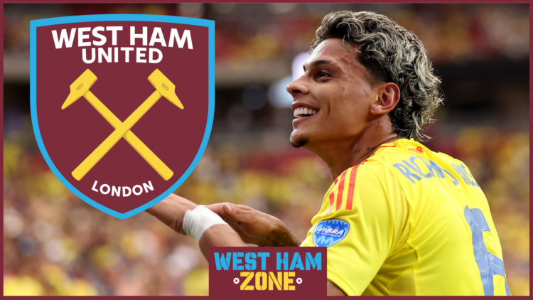 West Ham United badge, Richard Rios