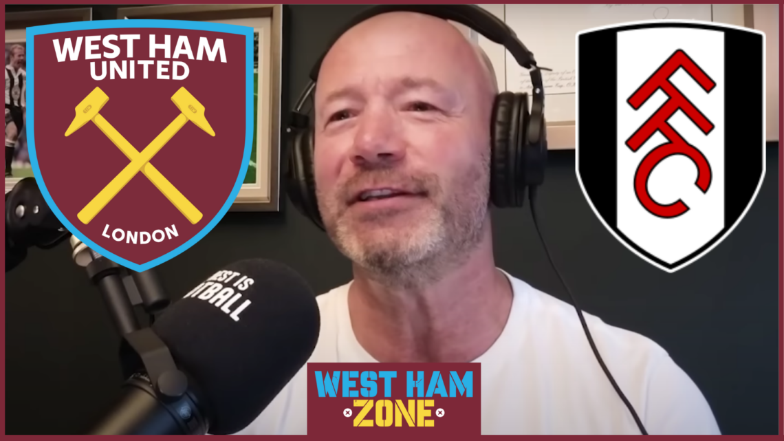 Alan Shearer, West Ham United badge, Fulham badge