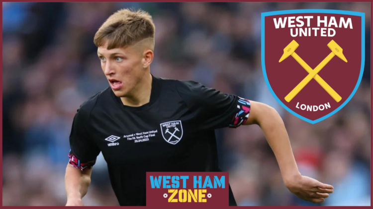 Callum Marshall, West Ham United badge
